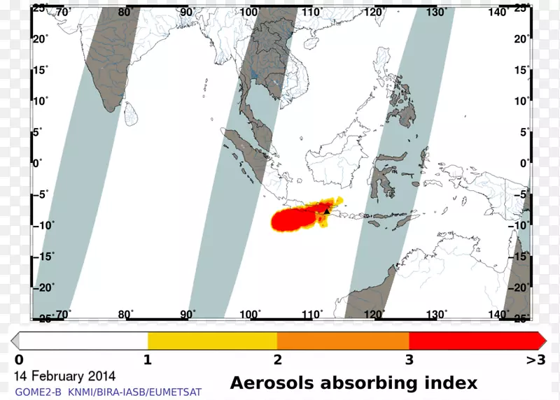 比利时航天学会二氧化硫热带气溶胶-火山爆发