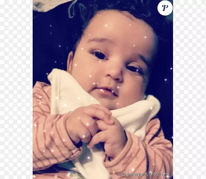 金·卡戴珊跟上卡戴珊婴儿Instagram家庭的步伐-Chyna