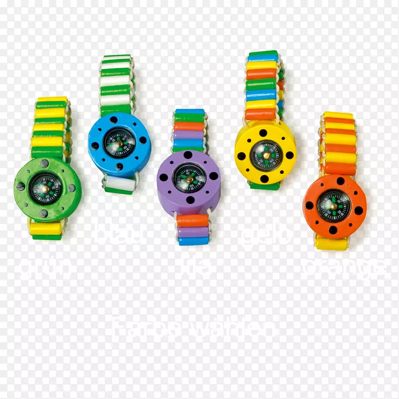 指南针儿童手镯玩具手表指南针