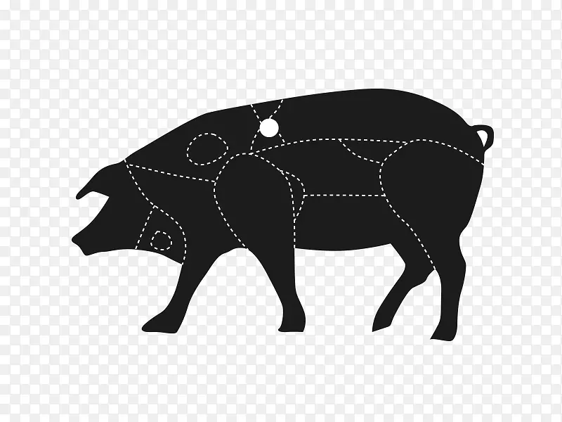 黑伊比利亚猪火腿、猪肉、牛腰牛排-火腿