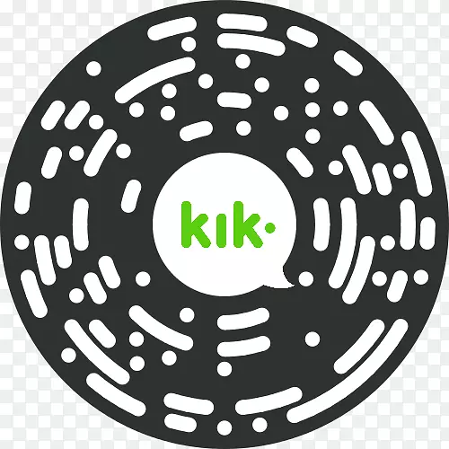 Kik信使QR代码即时通讯聊天机器人通讯应用-Kanye
