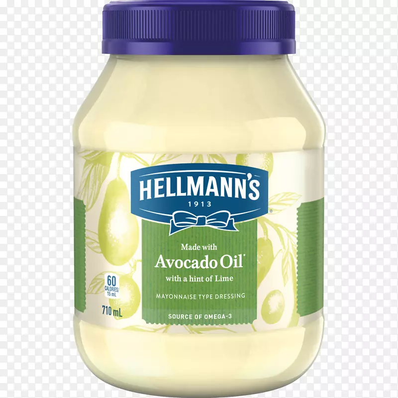Hellmann‘s和最佳食品鳄梨油蛋黄酱BLT-鳄梨
