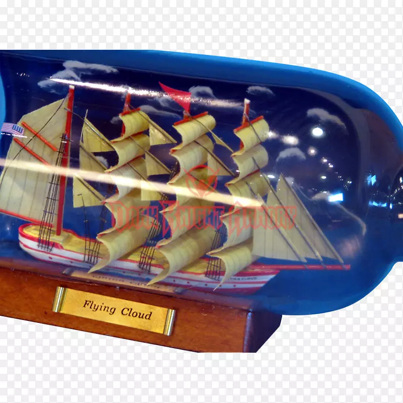船模型布提尔蓝飞云船