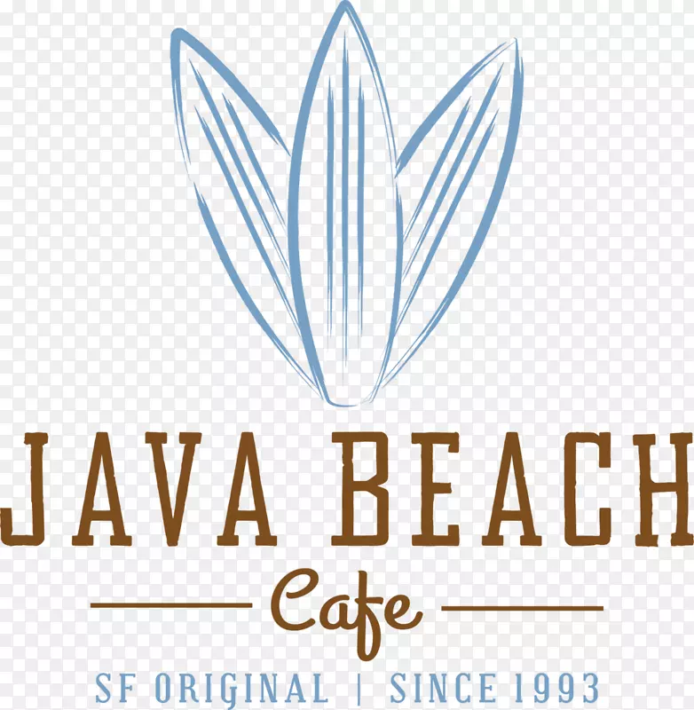 咖啡厅咖啡标志爪哇海滩咖啡厅-咖啡