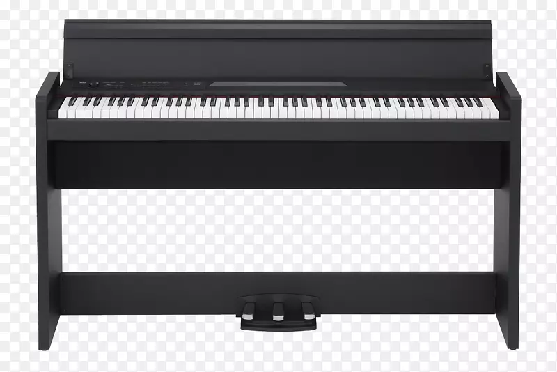 Korg lp-380数字钢琴动作-钢琴