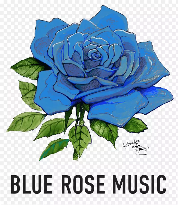 蓝玫瑰音符音乐会艺术-音符
