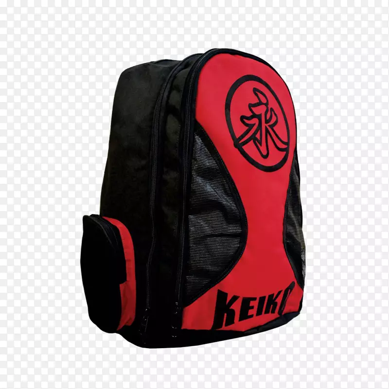 运动包中的背包防护装备红色黑色背包