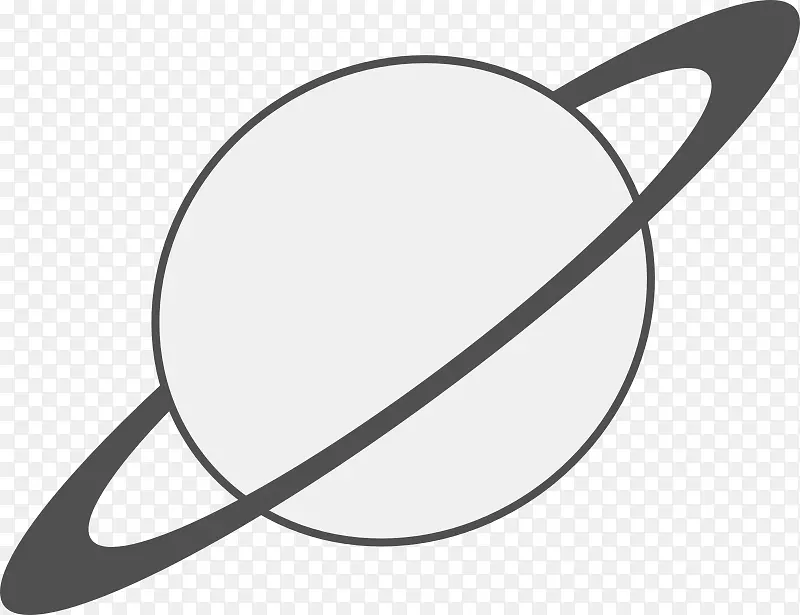 环系统行星电脑图标剪贴画-行星