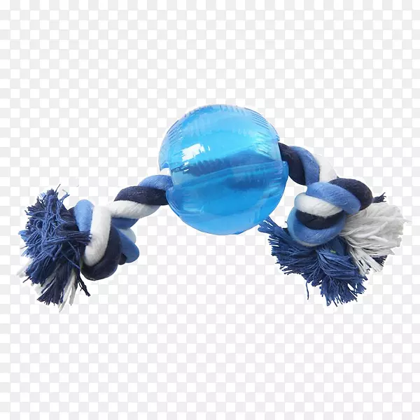 玩具狗绳蓝球
