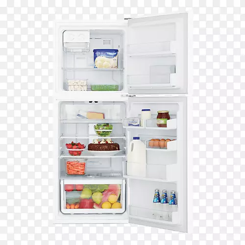 冰箱贝科冰箱西屋电气公司自动解冻冰箱顶部