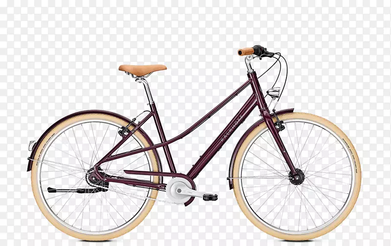 卡尔霍夫电动自行车城市自行车-自行车