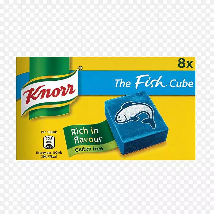 肉汤立方体品牌Knorr家用清洁用品-鱼