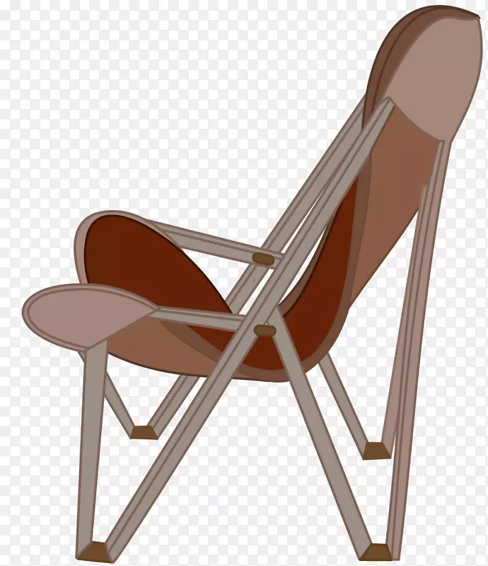 蝴蝶椅Tripolina折叠椅木椅