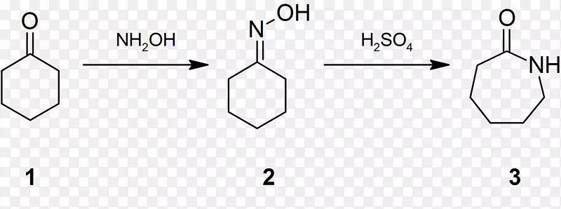 己内酰胺贝克曼重排环己酮肟环己烷