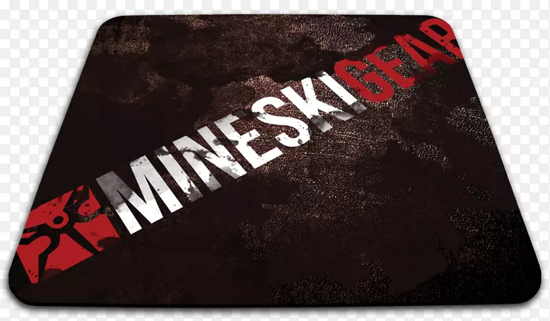 鼠标垫品牌字体-mineskix