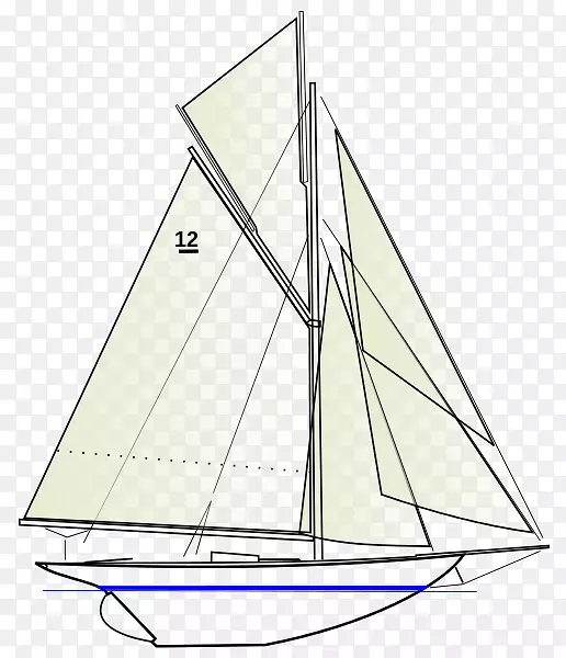 12米单桅帆船