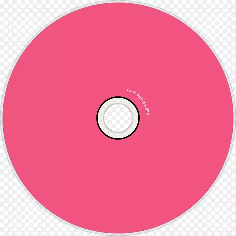 光盘粉红m型设计