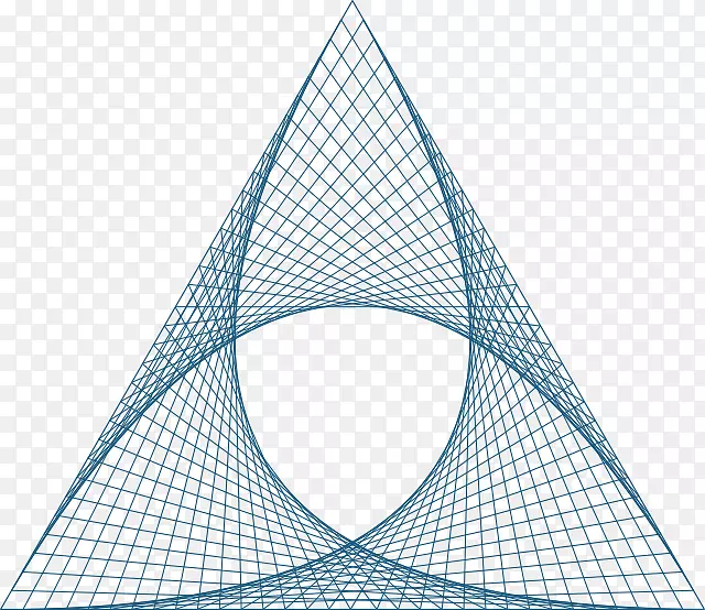 几何数学形状弦乐图案-数学