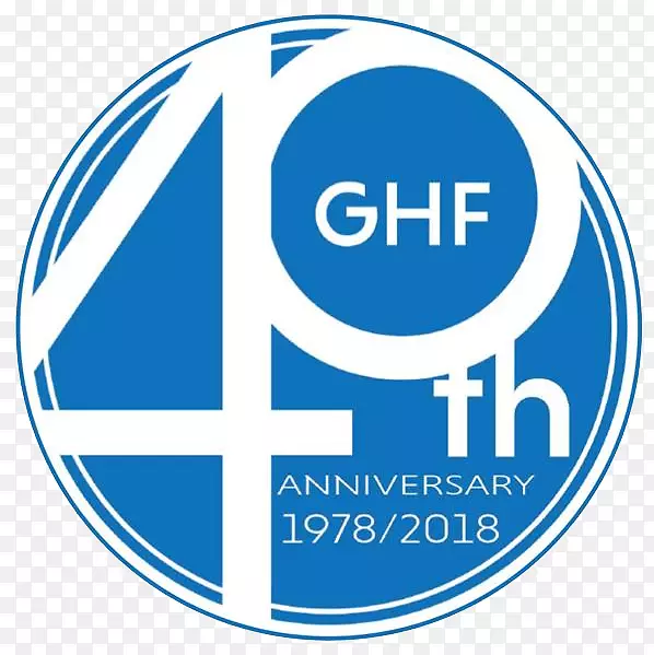 盖恩斯维尔健康健身-主要中心标志ghf个人培训商标-40年