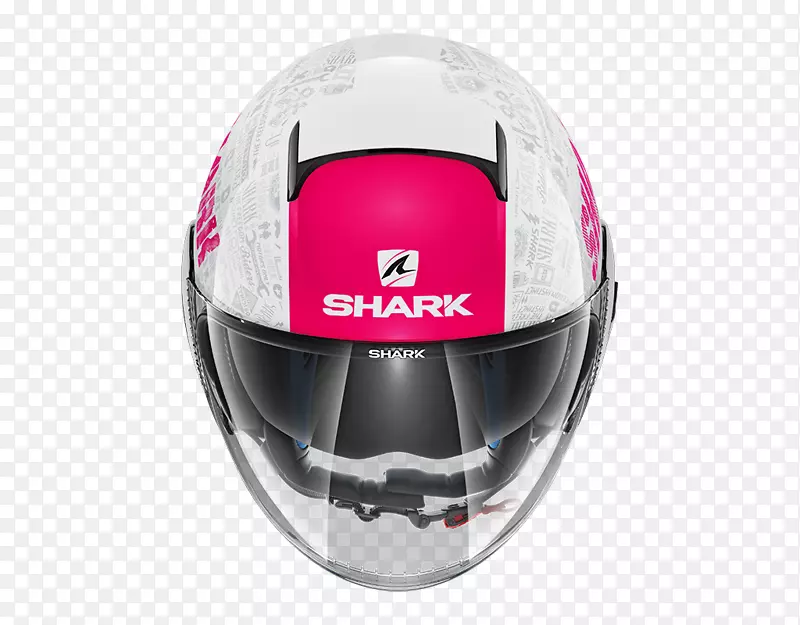 摩托车头盔鲨鱼滑板车摩托车头盔