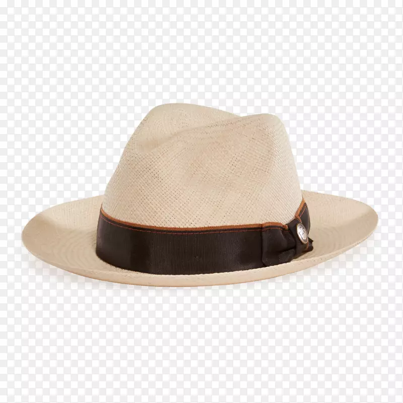 苏珊娜·伦登费多拉巴拿马帽子的草帽肖像-帽子