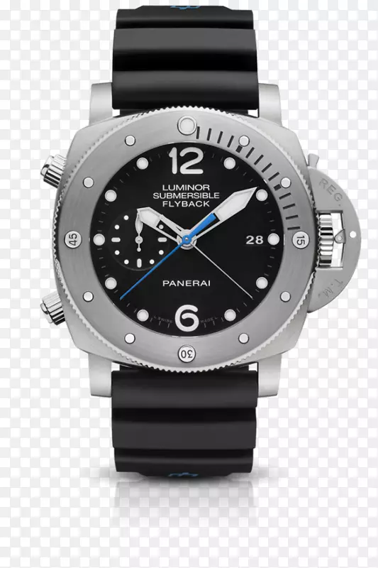 Panerai男灯具码头1950年3天回扫计时表Panerai Lumor 1950 3天时间倒转自动陶粒表