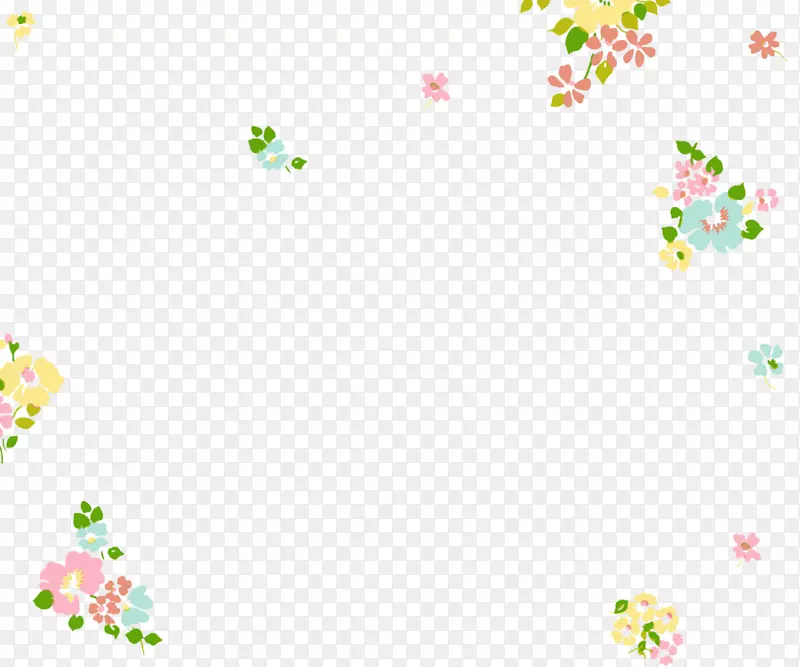 花卉设计叶花瓣图案-波弗特海
