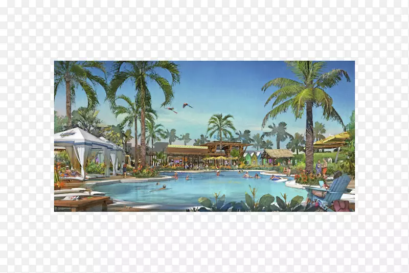 吉米·巴菲特的玛格丽塔维尔纬度Margaritaville Daytona海滩销售中心纬度Margaritaville Hilton