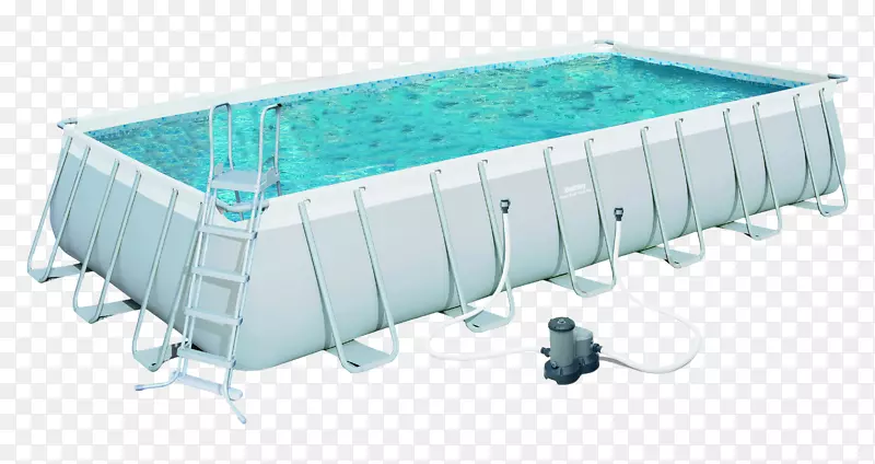 游泳池水过滤器Bestway动力钢矩形框架池设置砂滤垫伊莎贝拉的地上游泳池