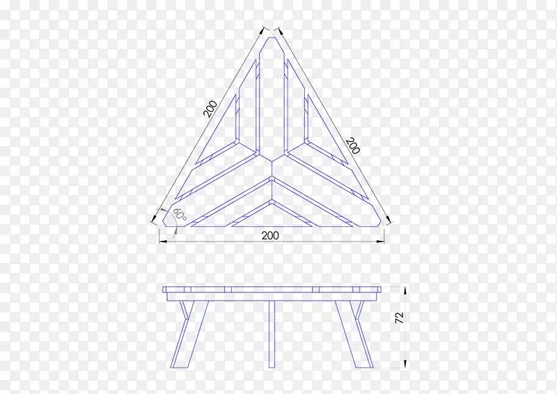 三角形顶板-三角形