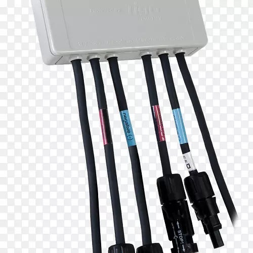 电缆功率优化器MC4连接器Tigo能源太阳能电池板.能源