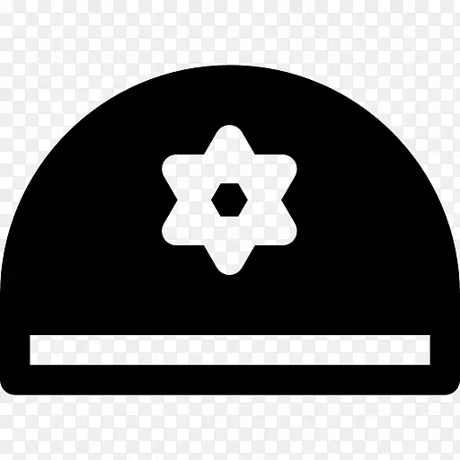 标志帽线黑色m符号