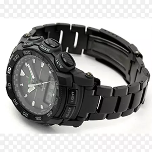 手表表带Casio pro trek硬式太阳能手表