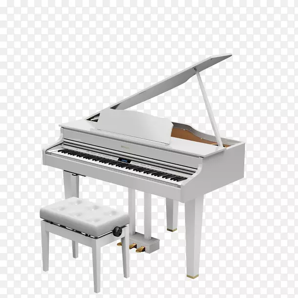 数字钢琴罗兰公司大钢琴音响合成器-钢琴