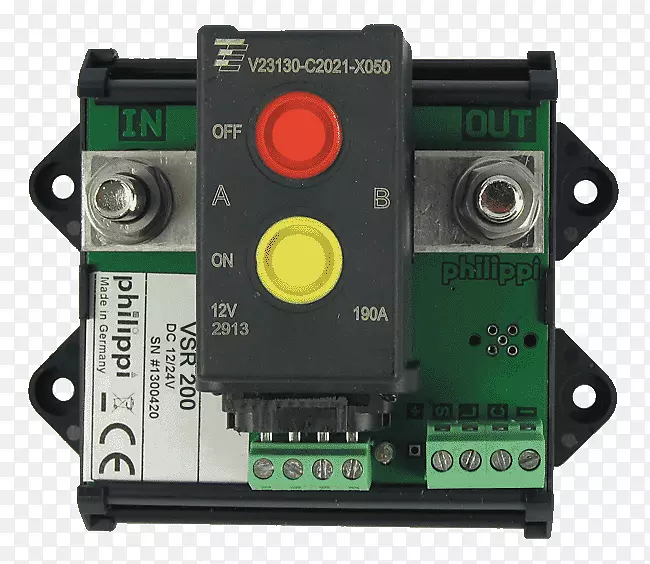 电源转换器电池隔离器电动电池继电器遥控装置