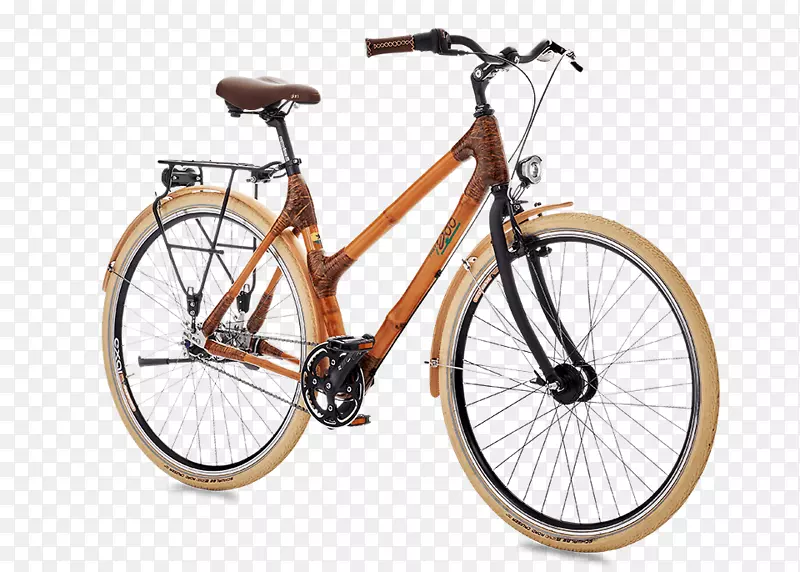 我的竹子自行车竹自行车架-自行车