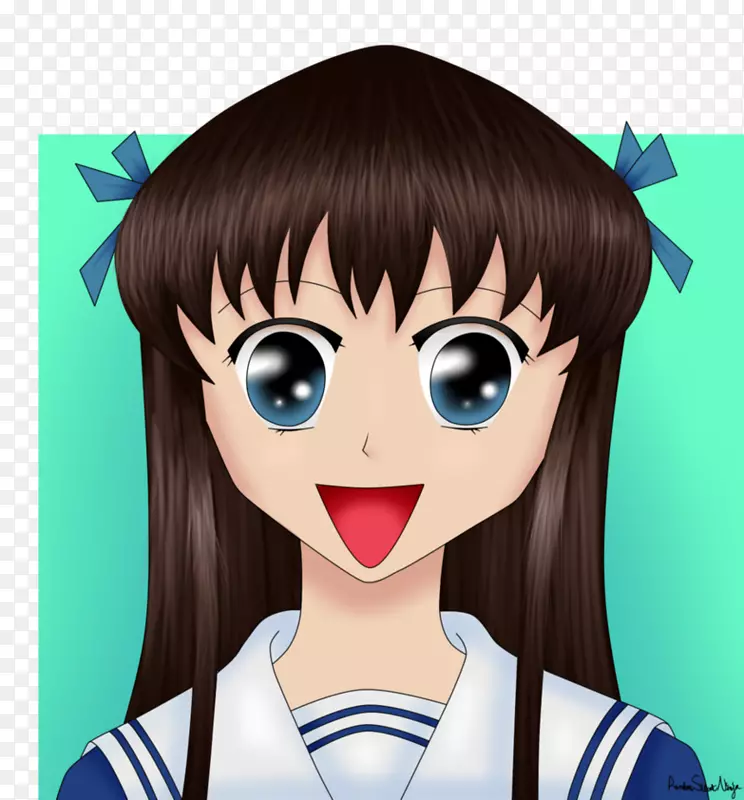 眉毛刘海