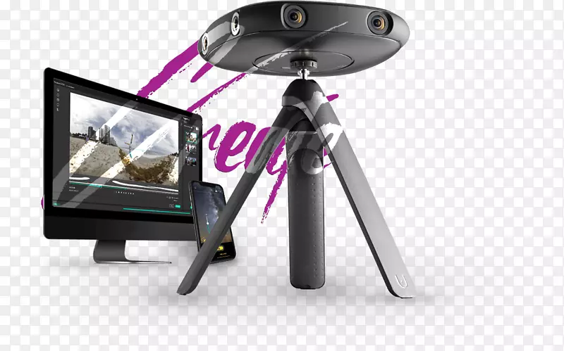 全向摄像机Vuze沉浸式视频虚拟现实摄像机