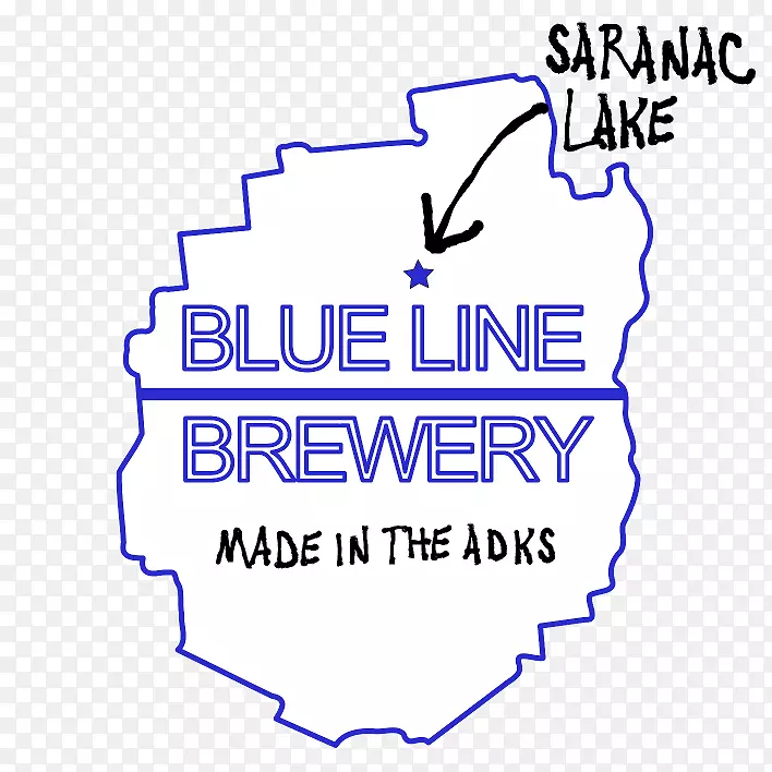 阿迪朗达克公园蓝线啤酒厂比萨饼酒吧剪贴画-蓝山州