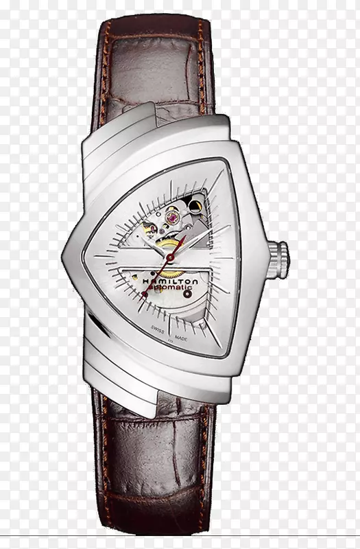 汉密尔顿手表公司文图拉自动表带表