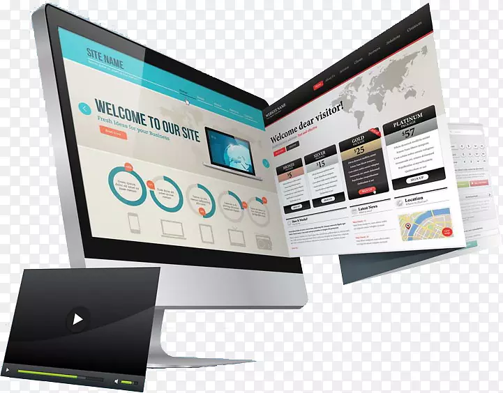 网页设计网页发展数码市场管理网页设计