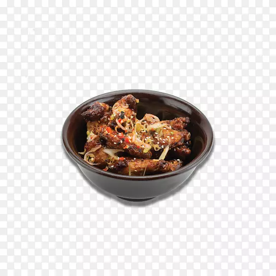 菜肴碗食谱厨具-美味的鸡翅