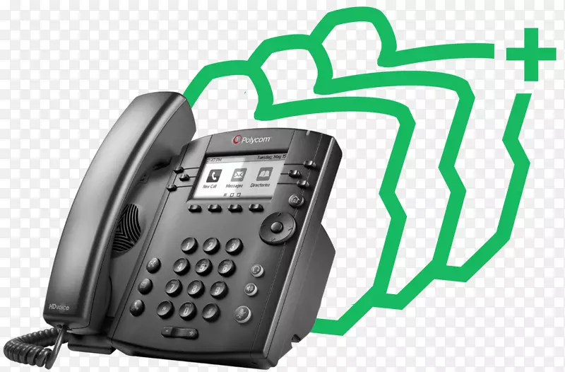VoIP电话Polycom VVX 300电话语音在IP年中的巨大效益