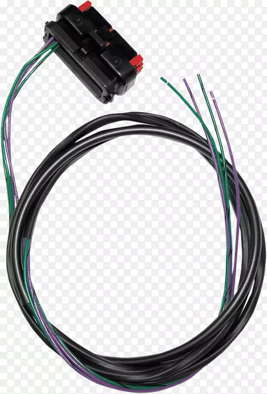 哈雷-戴维森扬声器系列电缆音频线束.边缘连接器