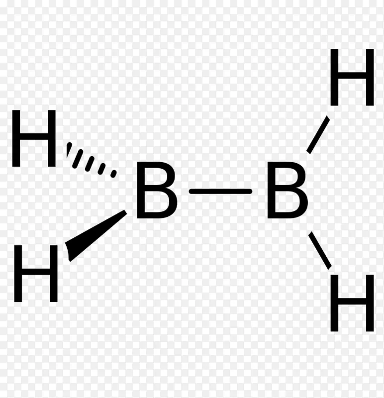 二硼烷(4)硼烷路易斯结构分子几何-二硼烷