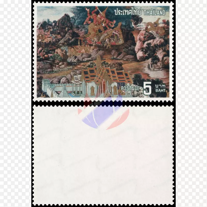 邮资邮票-喀拉拉壁画