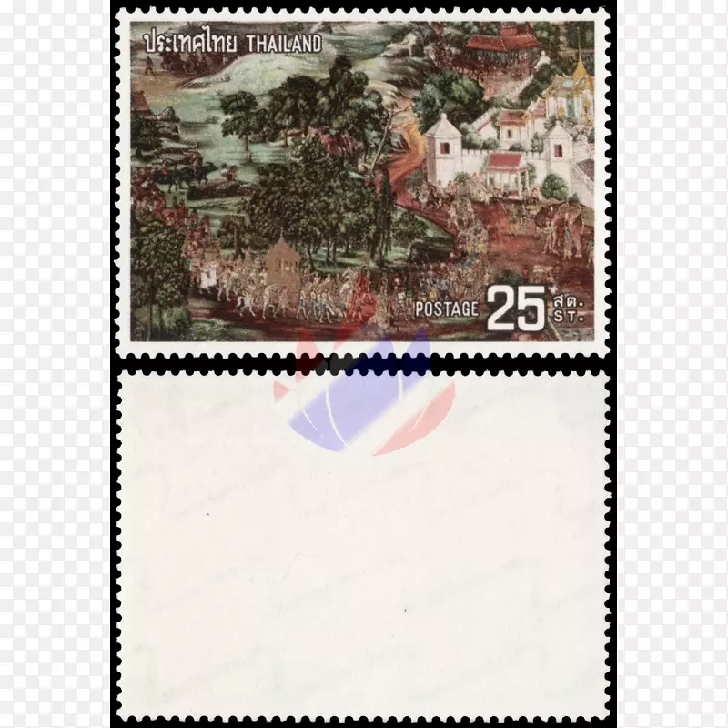 动物邮票-喀拉拉壁画