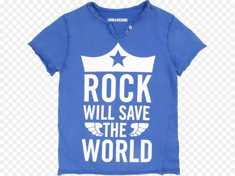 T恤袖标志阿迪达斯拯救世界