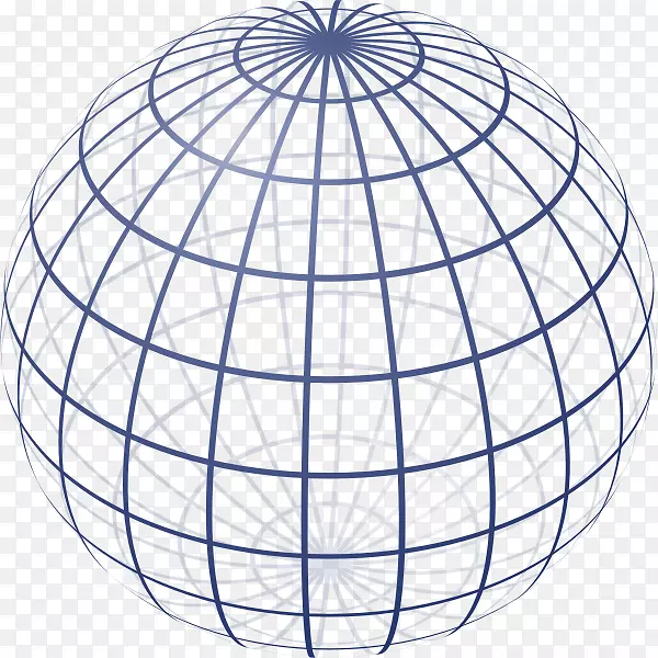 线框模型网站线框球体三维空间地球仪