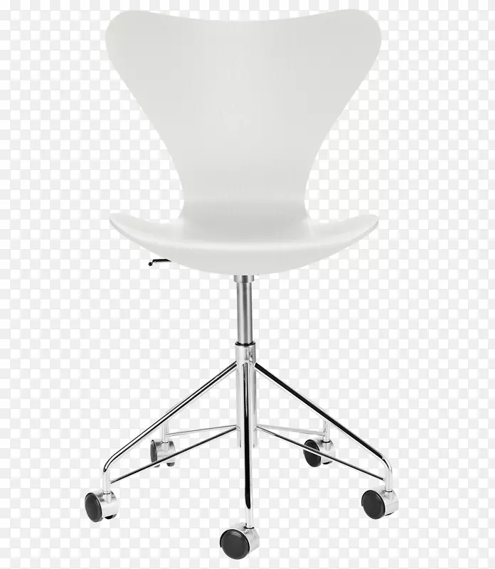 3107型椅子办公椅和桌椅Fritz Hansen椅